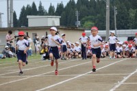 ３・４年生８０ｍ走