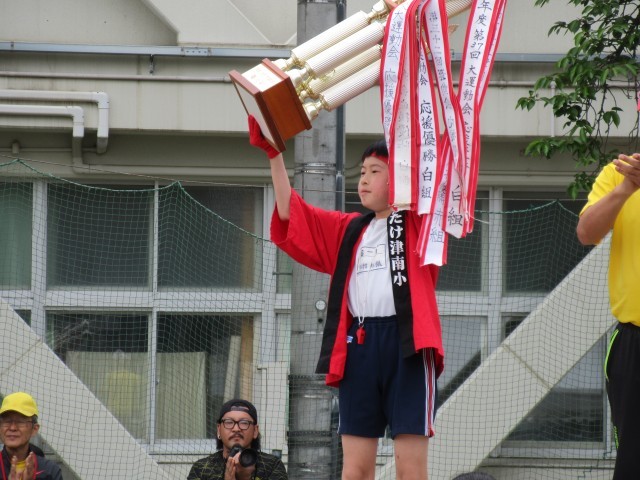 紅組応援優勝